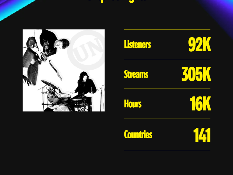 Spotify Wrapped 2024 – 101,337&nbsp;Listeners